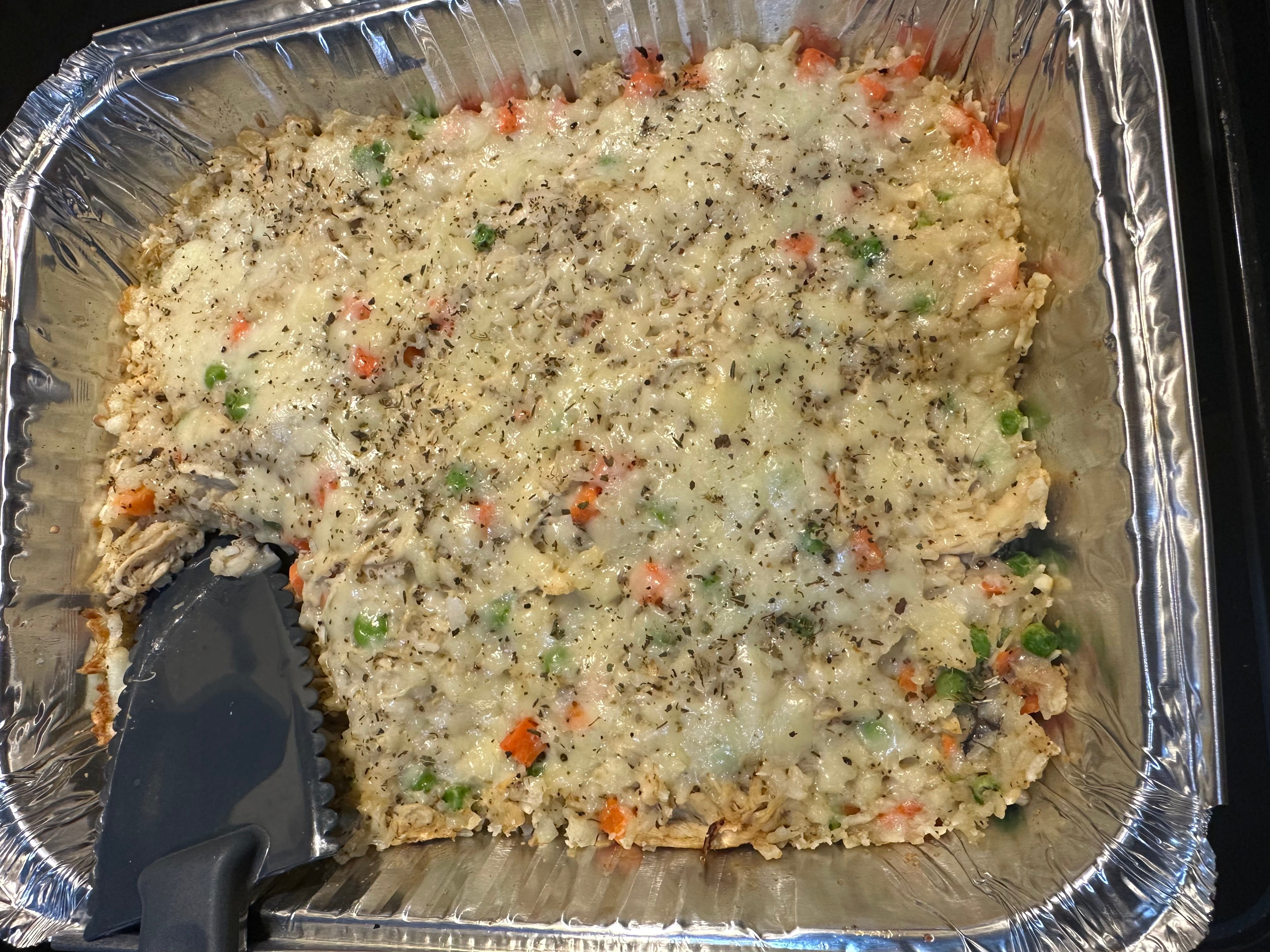 Large Chicken & Rice Casserole
